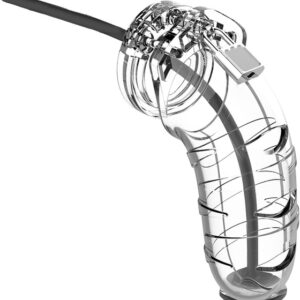 ManCage: Model 17 with Urethal Sounding, 14 cm, transparent