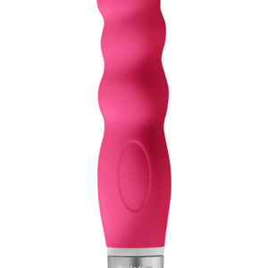 Belladot Astrid: Small Vibrating Dildo, red