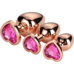 Dream Toys: Gleaming Love, Rose Gold Plug Set