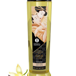 Shunga: Erotic Massage Oil, Desire Vanilla, 240 ml