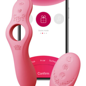 Zalo: Jessica Set, Remote Couples Massager, pink