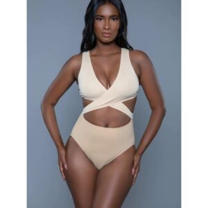 Be Wicked Mia One Piece Swimsuit BW2384-CRMNUDE
