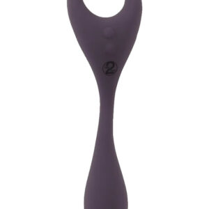 Couples Choice: Couple Vibrator with Remote, purple