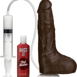 Doc Johnson: Bust It, Squirting Realistic Cock, 21 cm, dark