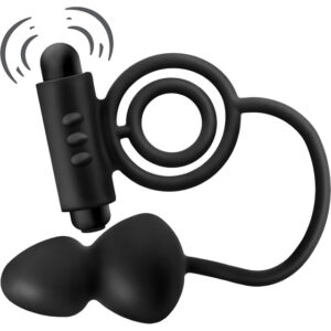 Anal Adventures: Anal Plug with Vibrating C-Ring