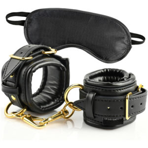 Sportsheets: Cuffs and Blindfold Set, Special Edition