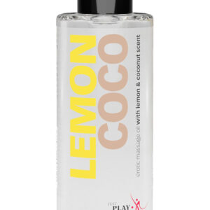 Just Play: Erotic Massage Oil, Lemon Coco, 100 ml