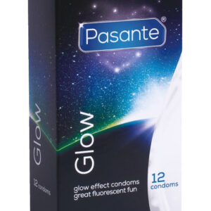 Pasante Glow: Condoms, 12-pack