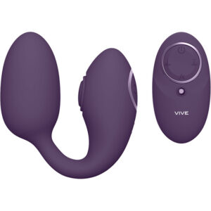 Vive: Aika, Double-Action Vibrating Love Egg, purple