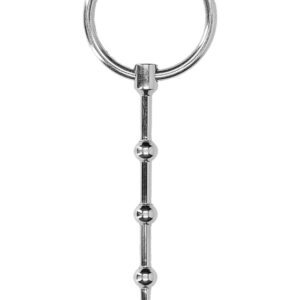 Ouch!: Urethral Sounding, Steel Plug with Ring, 6 mm