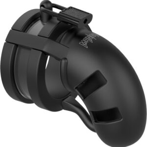 ManCage: Model 18 Silicone with Ballsplitter, 9 cm, black