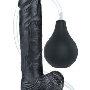 LoveToy: Squirt Extreme Dildo, 23 cm, black