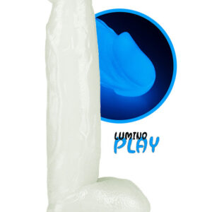 LoveToy: Lumino Play, Glow-In-The-Dark Dildo, 26 cm