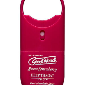 GoodHead: Deep Throat To-Go Spray, Strawberry, 8.5 ml