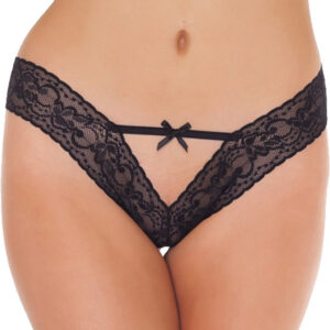 Amorable by Rimba: Low Lace-panties, black, One Size