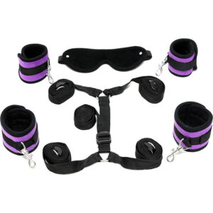 Rimba: Soft Bondage Under The Mattress Restraint Set