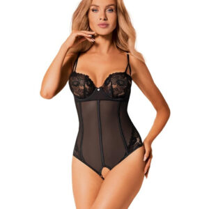 Serena Love crotchless teddy M/L