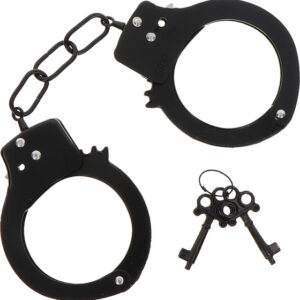 Toy Joy: Metal Fun Cuffs, black