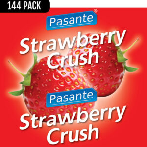 Pasante Strawberry Taste: Condoms, 144-pack