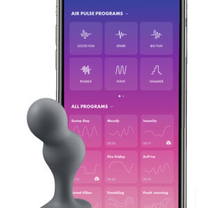 Satisfyer Connect: Deep Diver, Plug Vibrator, grey