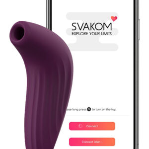 Svakom: Pulse Union, App-Controlled Suction Stimulator, purple