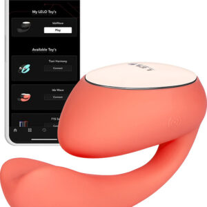 LELO: Ida Wave, Dual Stimulation Massager, coral