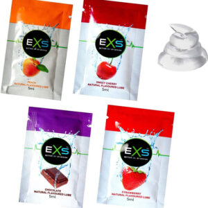 EXS Flavoured Lube: Lube Sachets, 100-pack