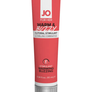 System JO for Her: Warm & Buzzy, Clitoral Stimulant