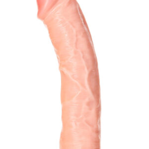 RealRock: Curved Realistic Dildo, 18 cm, light