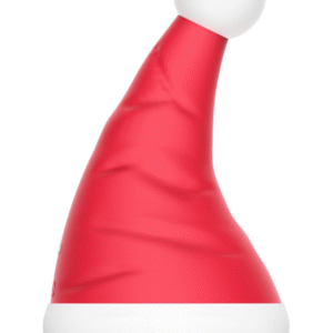 Naughty Hat: Christmas Vibrator with Clitoral Stimulator