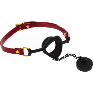 Taboom Luxury: Kinky Gag with Plug