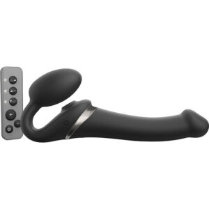 Strap-On-Me: Multi Orgasm Bendable Strap-On Vibrator, XL