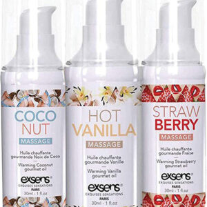 Exsens: Let's Travel Gift Set, Massage Oils, 3 x 30 ml