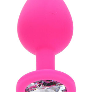 Toy Joy: Diamond Booty Jewel, medium,  pink