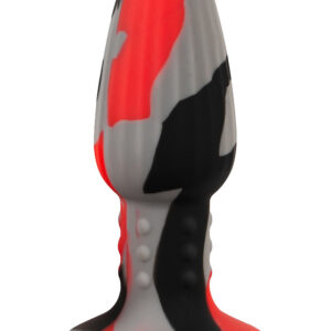 Anos: Tricolour Butt Plug with Suction Cup