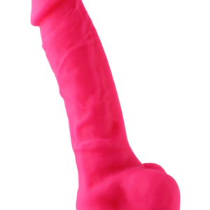 Hismith: KlicLok Silicone Dildo, 21 cm, pink