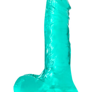 B Yours Plus: Ram n' Jam Dildo, 20 cm, turquoise