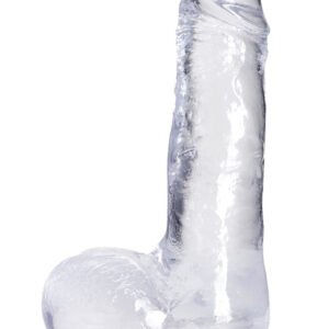 B Yours Plus: Rock n' Roll Dildo, 18 cm, transparent