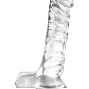 B Yours: Diamond Dazzle Dildo, 23 cm, transparent