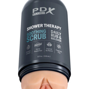 Pipedream PDX Plus: Shower Therapy Stroker, Soothing Scrub