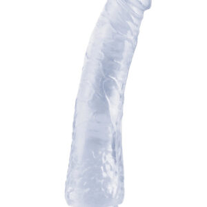 Pipedream Basix: Slim Seven Dildo, 20.5 cm, transparent