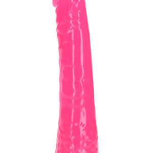 RealRock: Glow in the Dark Realistic Dildo, 15.5 cm, pink
