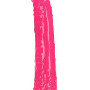 RealRock: Glow in the Dark Realistic Dildo, 20 cm, pink