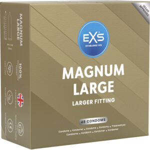 EXS Magnum Large: Condoms, 48-pack