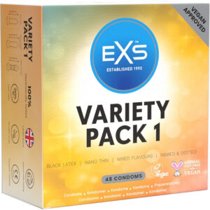 EXS Variety Pack 1: Condoms, 48-pack