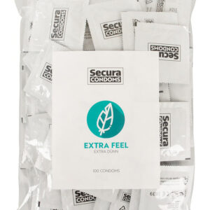 Secura: Extra Feel, Condoms, 100-pack