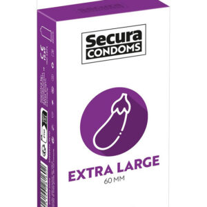 Secura: Extra Large, Condoms, 12-pack