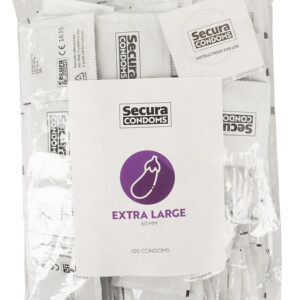 Secura: Extra Large, Condoms, 100-pack