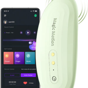 Magic Motion: Nyx, Smart App-Controlled Panty Vibrator, green