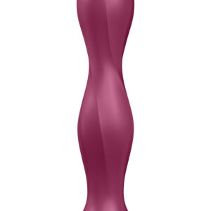 Satisfyer: Double Ball-R, Weighted Dildo, red